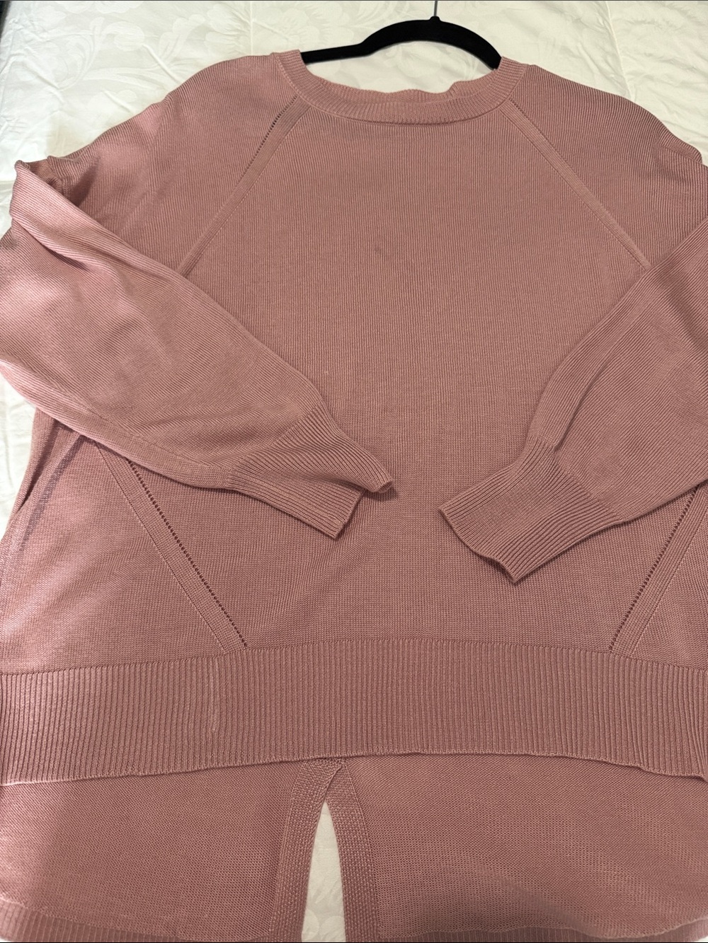 mine Dusty Rose Crewneck Sweater